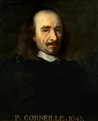 Porträtt av Pierre Corneille 1606-1684