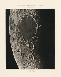 Carte photographique de la lune, planche VII (Fotografisk karta över månen, plansch VII),23 februari