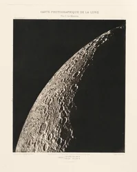 Carte photographique de la lune, planche VI (Fotografisk karta över månen, plansch VI),22 februari