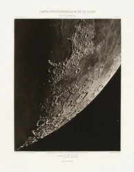 Carte photographique de la lune, planche XVII.A (Fotografisk karta över månen, plansch XVII.A),27 augusti