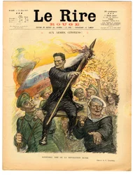 Omslag till "" The Red Laughter", Satirical in Colors