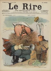 Don Carlos, Illustration för Le Rire