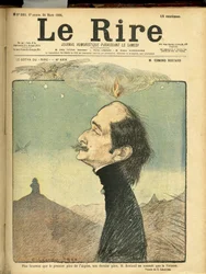 Illustration av Charles Leandre (1862-1934) för omslaget till Le Rire