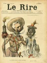 Illustration av Charles Leandre (1862-1934) för omslaget till Le Rire, nr 264
