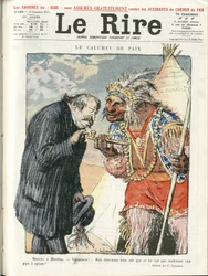 Illustration av Charles Leandre (1862-1934) för omslaget till Le Lire