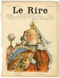 Illustration av Charles Leandre (1862-1934) för omslaget till Le Rire