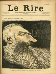 Illustration av Charles Leandre (1862-1934) för omslaget till Le Rire
