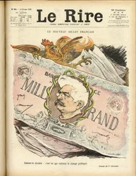 Illustration av Charles Leandre (1862-1934) för omslaget till Le Rire