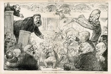 Illustration av Charles Leandre (1862-1934) i Le Rire