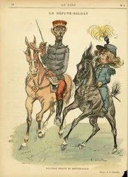 Illustration av Charles Leandre (1862-1934) i Le Rire