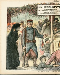 La Baionnette, satirisk i färger