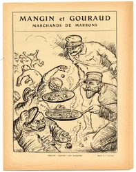 Le Lire rouge, satirisk i svartvitt