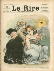 Separation of Church and State - omslag till "Le Laughing"
