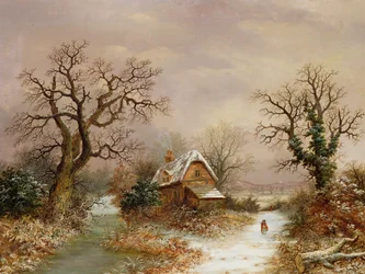 Rödluvan i snön, 1800-talet