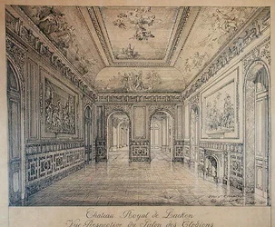 Salon des Clodions vid kungliga palatset i Laeken