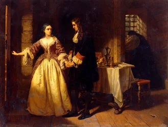 Avskedet mellan Lord William och Lady Rachel Russell 1683