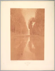 Landskapssvit: Landscape, Plate 2, Note, Starflowers