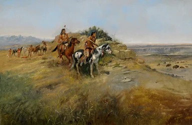 Bisonjakt, 1891
