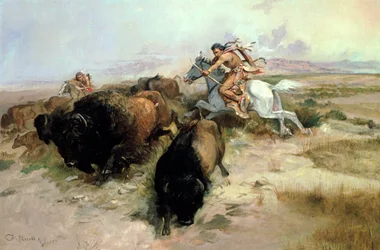 Buffalo Hunt, 1897