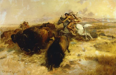 Buffalo Hunt, 1897