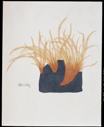 Faderad hatt - "La Mode en 1912" av Marcelle Demay, illustration av Charles Martin (1884-1934)