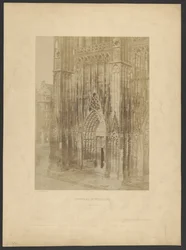 Katedralen i Strasbourg. Stor portal.