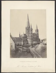 Le Munster Cathédrale de Bonn. / Munsterkatedralen i Bonn.