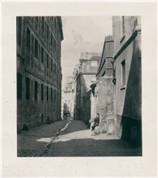 Rue Chartière (impasse Chartière) från rue de Reims