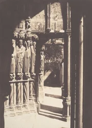 [Södra portalen, Chartres katedral], 1854.