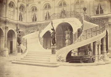 [Trappa, interiör i Hôtel de Ville]