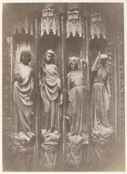Dygderna som krossar lasterna, Strasbourgs katedral