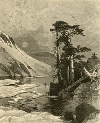 "Frozen Lake, foten av James