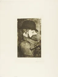 Porträtt av Toulouse-Lautrec, från det första albumet av L