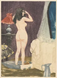 Omklädningsrummet, 1898.