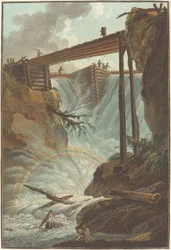 Fall of the Tritt i Muhlethal-dalen, 1776.