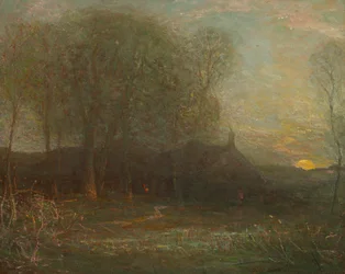 Skördemånen, ca. 1908.