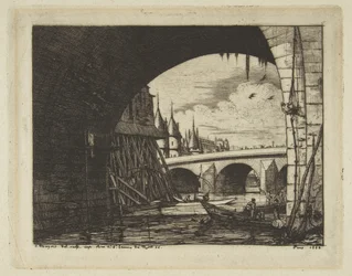 Valvgång, Pont Notre-Dame, Paris