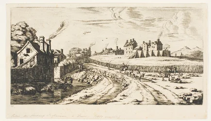 Ingång till förorten Saint-Marceau, Paris