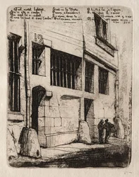 Etchings of Paris: The Street of the Bad Boys, 1854.