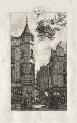Etsningar av Paris: Turret, rue de l