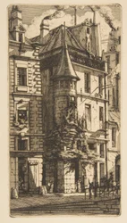 Hus med ett torn, rue de la Tixéranderie, Paris