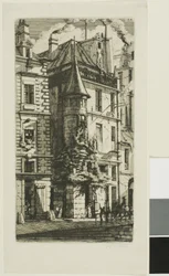 Hus med ett torn, rue de la Tixéranderie, Paris