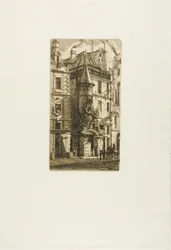 Hus med ett torn, rue de la Tixéranderie, Paris