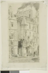 Hus med ett torn, rue de la Tixéranderie, Paris