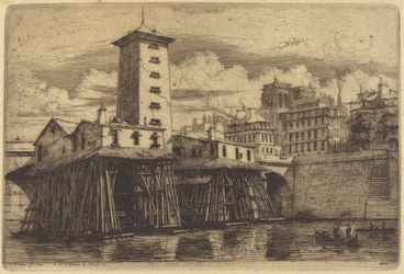 Notre-Dame-pumpen, Paris (Notre-Dame-pumpen)