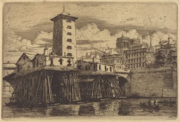 Notre-Dame-pumpen, Paris (Notre-Dame-pumpen)