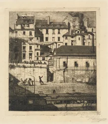 La morgue, Paris (Bårhuset)