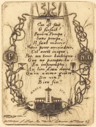 Den lilla pumpen, Paris (The Notre Dame Pump, liten tallrik)