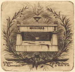 Molières grav, på Père-Lachaise-kyrkogården, Paris