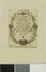 Pompe Notre-Dame, Paris, liten tallrik